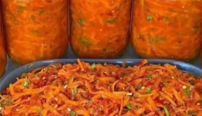Spicy Carrot Pickle Jar