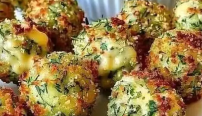 Crispy Broccoli Cheese Balls