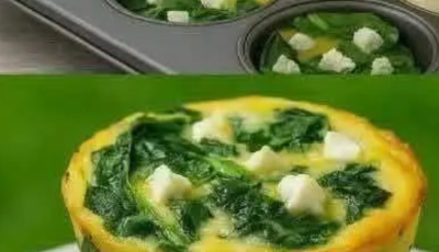 Spinach Egg Muffins