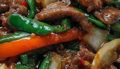 Chinese Beef and Onion Stir-Fry