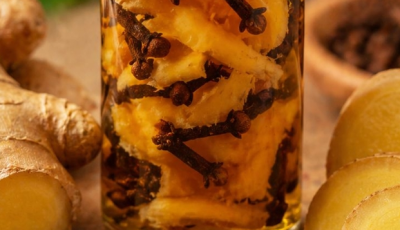 Ginger & Clove Infused Drink