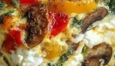 Cottage Cheese Veggie Bake