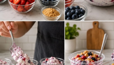 High-Protein Berry Fluff Dessert Cups (Low Carb)May 18,