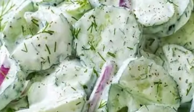 Creamy Cucumber Salad