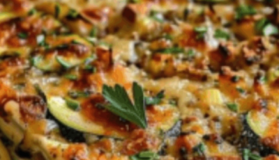 Vegan Garden Zucchini Casserole