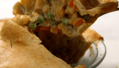CHICKPEA AND POTATO POT PIE