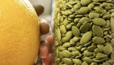Lemon & Pumpkin Seed Wellness Snack